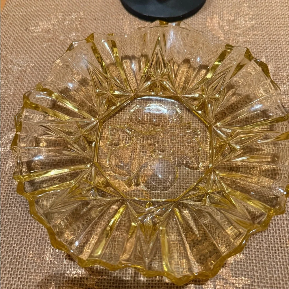 Vintage Federal Glass Pioneer Pattern Bowl